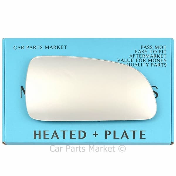 For Hyundai Sonata 05-09 Right Driver Side Electric Wing Mirror Glass with Plate