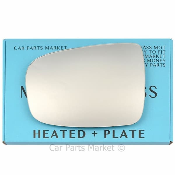 Left Side Wing Door Mirror Glass For Hyundai ix20 2010-19 Heated + Plate