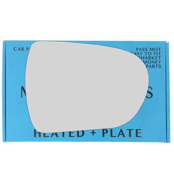 For Hyundai i40 2012-20 Right Driver Side Electric Wing Mirror Glass with Plate