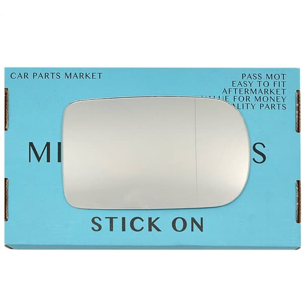 Right Side wide Angle Mirror Glass For BMW 5 Series E39 1995-2003 power folding