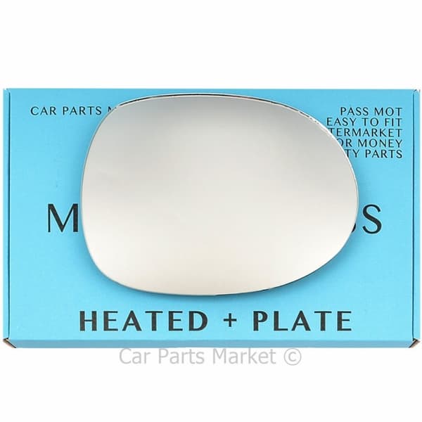 Right Side Wing Door Mirror Glass For Honda Civic 2006-11 Heated + Plate