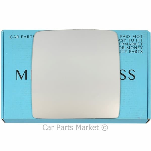 Right Side Heated Wing Mirror Glass For Vauxhall Combo mk2 01-11 +Plate