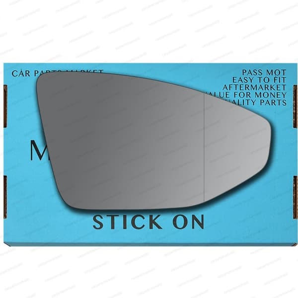 Right Driver Side Wide Angle Wing Mirror Glass For Audi A6 Allroad 2019-2022