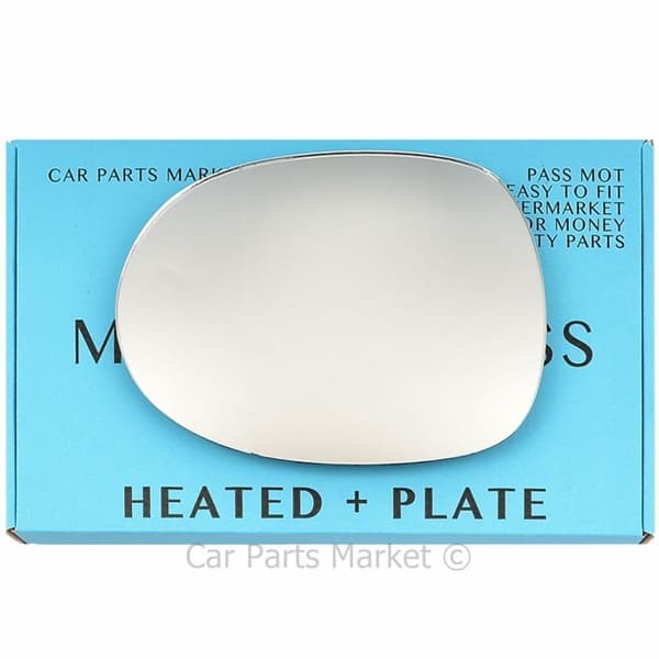 Left Side Wing Door Mirror Glass For Honda Civic 2006-2011 Heated + Plate