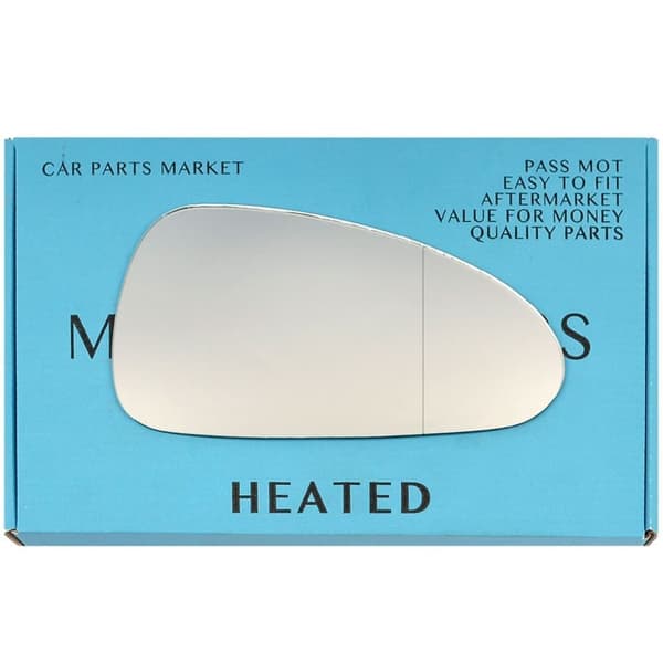 Right Side Wide Angle Wing Door Mirror Glass For Proton GEN-2 2004-2010 Heated