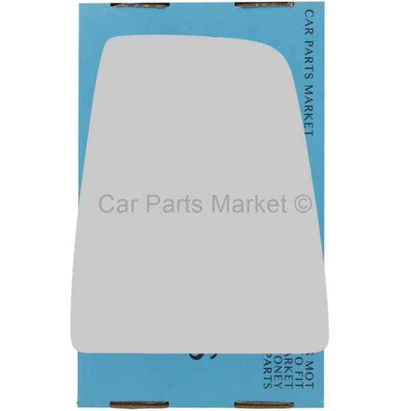 Right Driver Side Heated Plate Wing Mirror Glass For Ford Transit 2014-2023