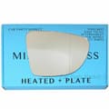 Miniatyrbilde 1 av 2: For Renault Zoe 12-22 Right Driver Aspheric Electric Mirror Glass with Plate