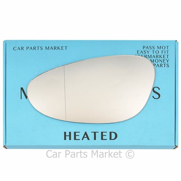 Left Side Wide Angle Wing Mirror Glass For Porsche carrera 98-04 Heated