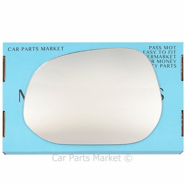 Left Side Wing Mirror Glass For Toyota granvia 95-10 Heated + Plate