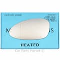 Miniatyrbillede 1 af 2: Left Side Wide Angle Wing Mirror Glass For Porsche 968 92-95 Heated
