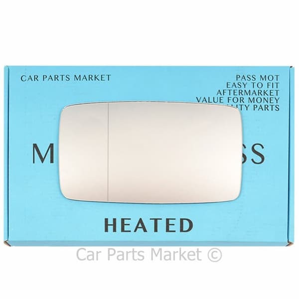 Left Side Wide Angle Wing Mirror Glass For Porsche 911 73-89 Heated