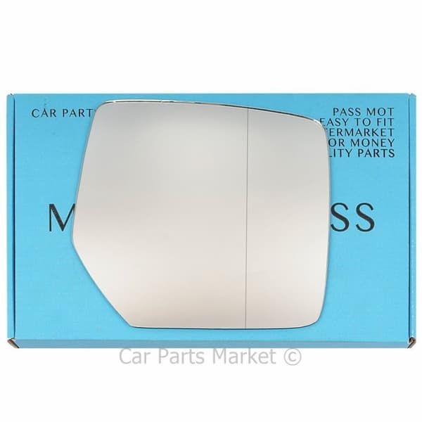 For Dodge Nitro 07-12 Right Driver Side Aspheric Wing Mirror Glass with Plate