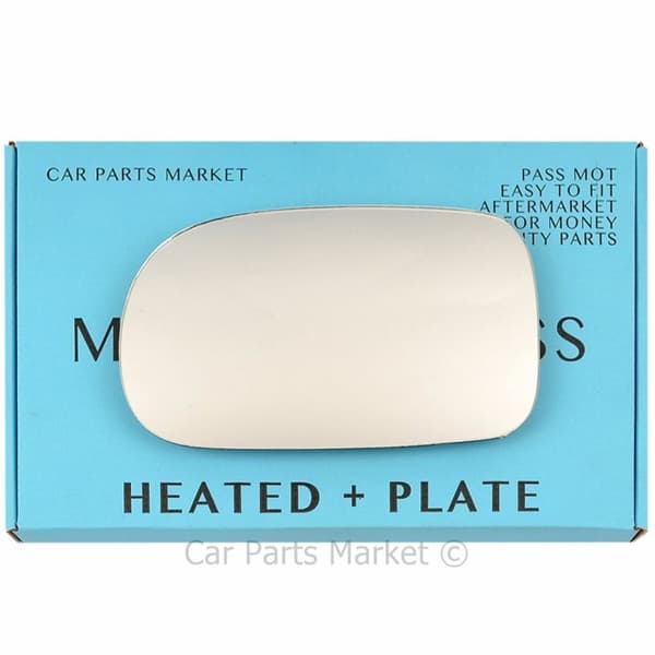 Left Side Wing Door Mirror Glass For Suzuki Swift 1996-2004 Heated +Plate