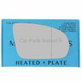 Miniatyrbillede 1 af 2: For Mercedes S-Class 2013-2020 Right Aspheric Electric Wing Mirror Glass +Plate