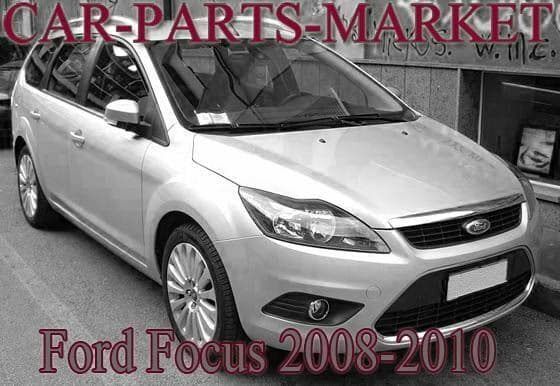 For Ford Focus 2008-2018 Left Passenger Side Electric Wing Mirror Glass +Plate