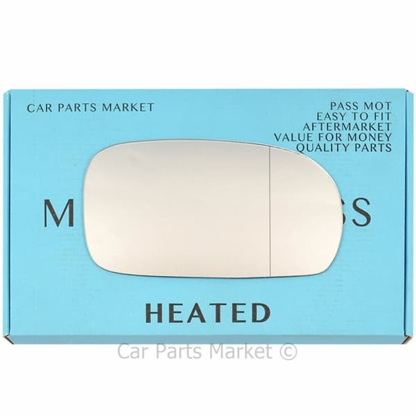 Right Side Wide Angle Wing Mirror Glass For Suzuki Baleno 1995-2001 Heated