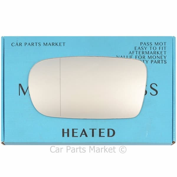Left Side Wide Angle Wing Mirror Glass For Mazda 323F 1994-98 Heated (elec.adj)