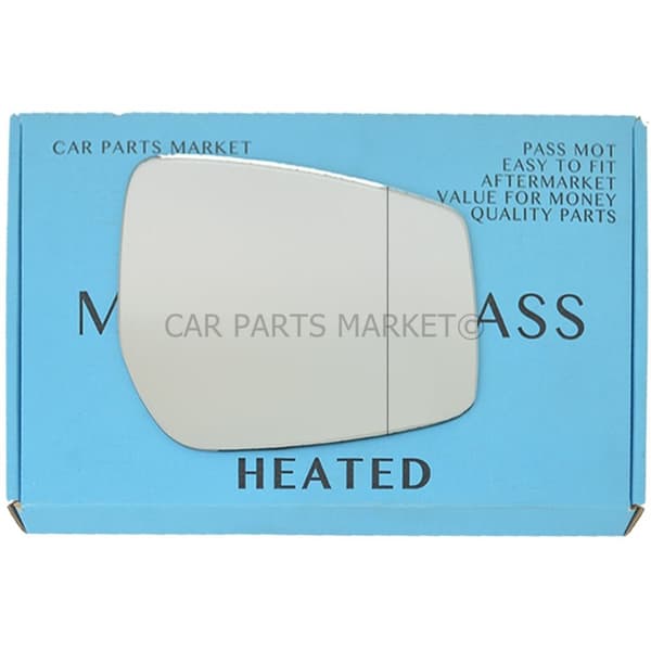 Right Side wide Angle Wing Mirror Glass For Nissan Note 2013-2017 Heated