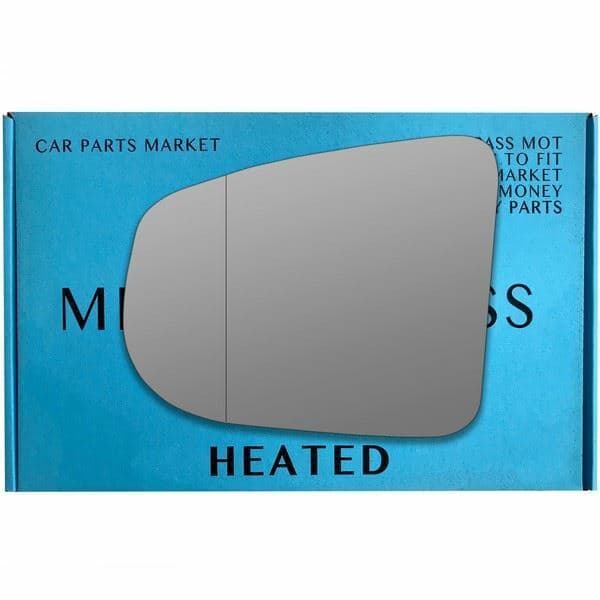 For Nissan 370z 09-20 Left Passenger Side Wide Angle Wing Mirror Glass electric