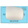 Miniatyrbillede 1 af 2: Right Driver Side Wide Angle Wing Mirror Glass For Nissan X-Trail 2008-13 Heated