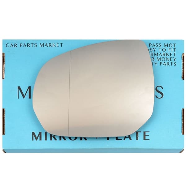 Left Side Wide Angle Mirror Glass For Citroen C4 Picasso Grand 2006-2013 +Plate