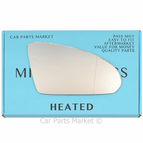 Right Side Wide Angle Wing Mirror Glass For Nissan Primera P12 2002-2008 Heated
