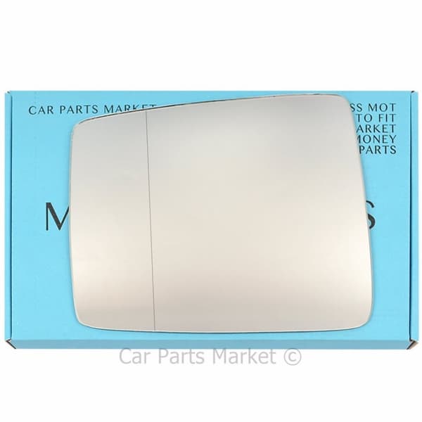 Left Side Wide Angle Wing Mirror Glass For Nissan Patrol Y60 1987-1998 Heated