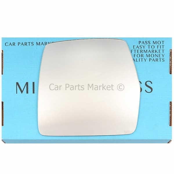 Left Side Wing Door Mirror Glass For Fiat Scudo Van 1996-06 Heated +Plate