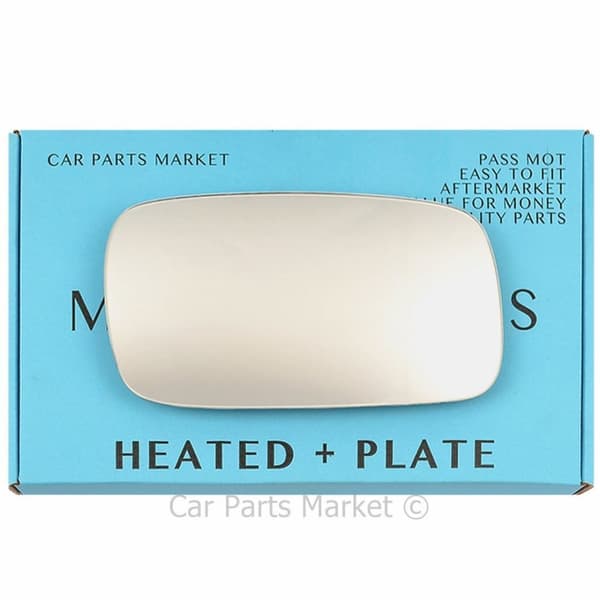 Right Driver Side Wing Mirror Glass For Saab 9-3 1998-2002 Heated +Plate