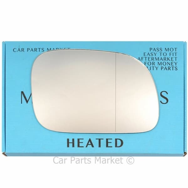 Right Side Wide Angle Mirror Glass For Chrysler Voyager 96-07 Heated Grand