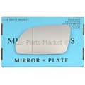 Miniatyrbillede 1 af 2: Left Side Wide Angle Wing Door Mirror Glass For Vw Polo 05-09 +Plate