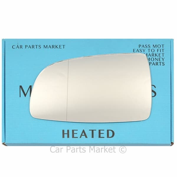 For Chevrolet Aveo 08-11 Left Passenger Side Aspheric Electric Wing Mirror Glass