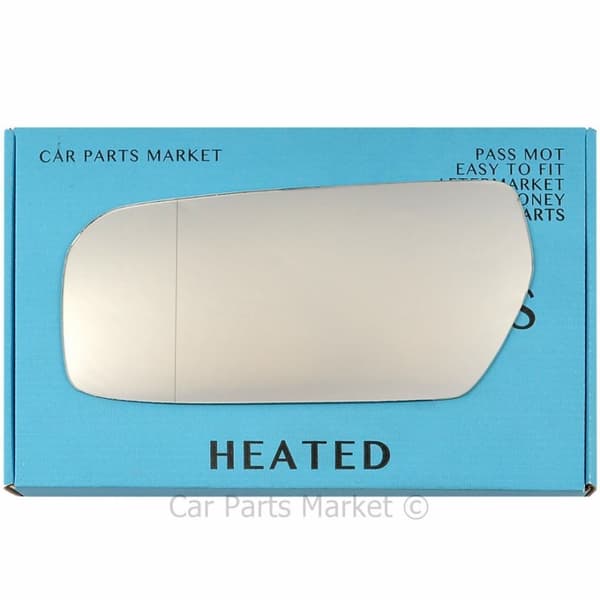 For Cadillac Cts 02-07 Left Passenger Side Aspheric Electric Wing Mirror Glass