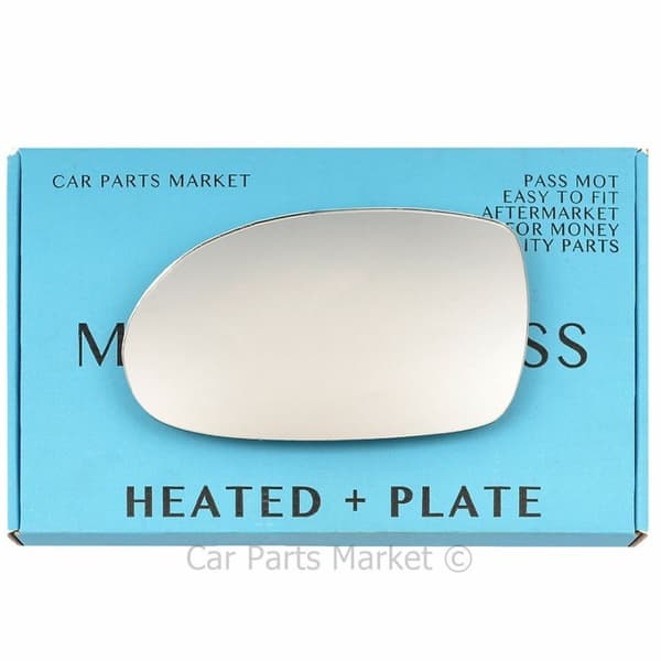 Left Side Wing Door Mirror Glass For Citroen C5 2001-2008 Heated +Plate