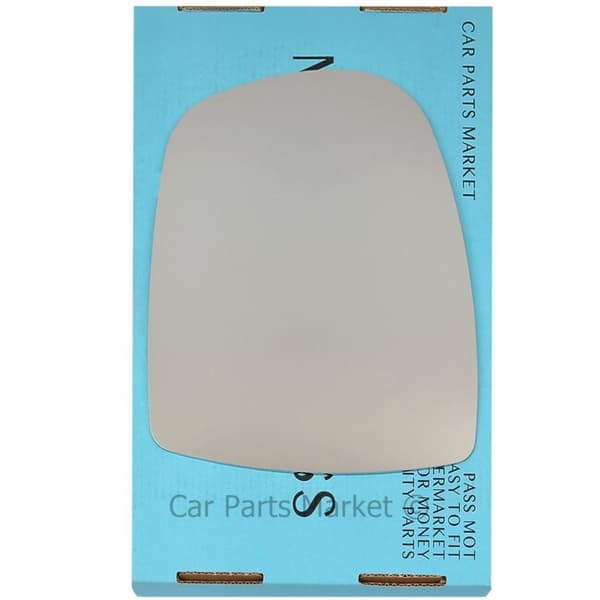 Right Driver Wing Mirror Glass For Renault Trafic 2001-14 Heated +Plate