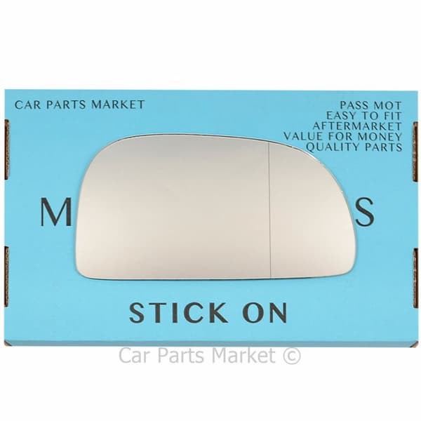 Right Driver Side Wide Angle Wing Mirror Glass For Mitsubishi Lancer 1991-2003