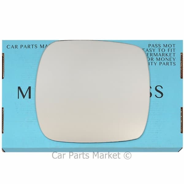 Right Side Wing Door Mirror Glass For Renault Kangoo 2008-2012 Heated +Plate