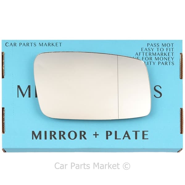 For Volvo c70 1997-2004 Right Driver Side Aspheric Wing Mirror Glass +Plate