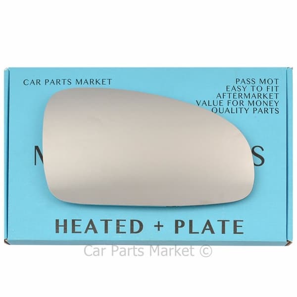 Right Side Wing Door Mirror Glass For Chevrolet Aveo 03-08 Heated +Plate