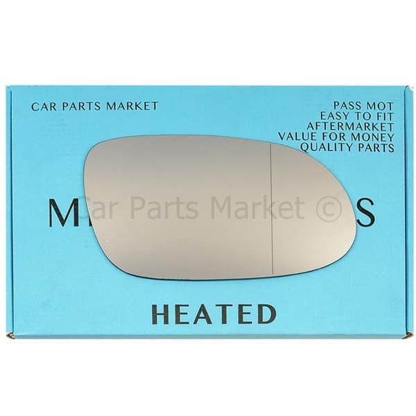 For Mercedes CLK 1996-2002 Right Driver Side Aspheric Electric Wing Mirror Glass