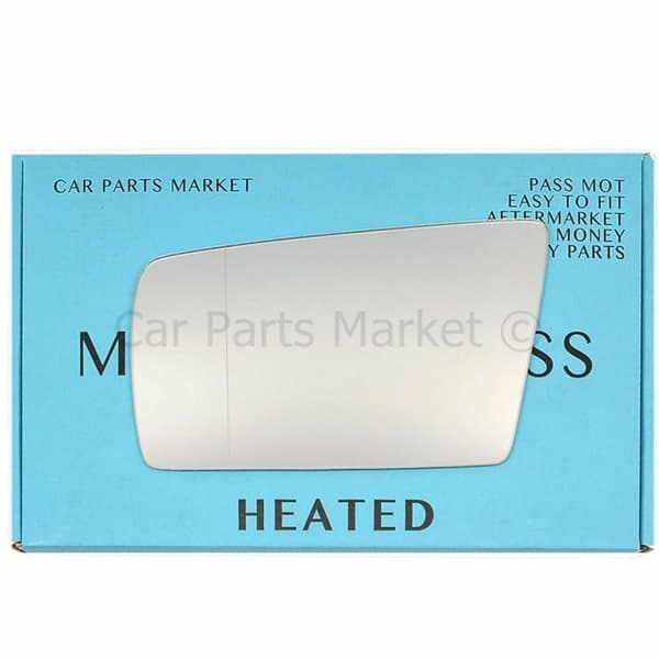 For Mercedes S-Class W140 1995-98 Left Side Aspheric Electric Wing Mirror Glass