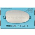 Miniatyrbilde 1 av 2: For BMW M5 98-03 Right Driver Side Aspheric Wing Mirror Glass with Plate