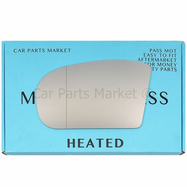 For Mercedes E-Class W211 2002-06 Left Side Aspheric Electric Wing Mirror Glass