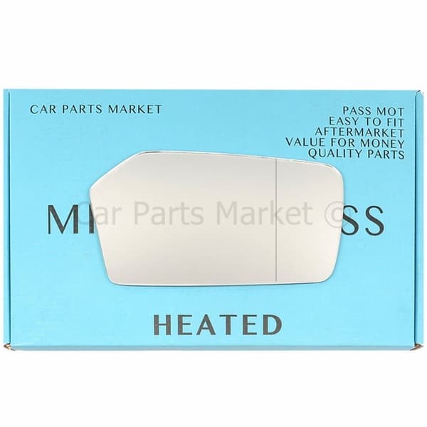 For Mercedes S-Class w116 1972-80 Right Side Aspheric Electric Wing Mirror Glass