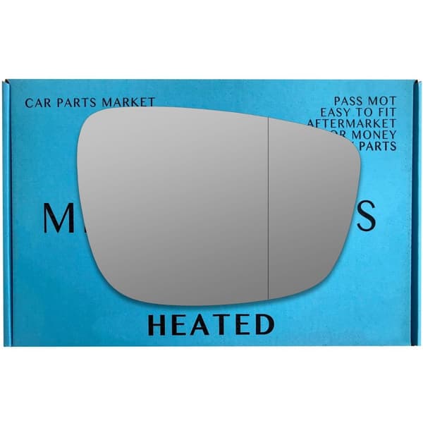 Right Driver Side Wide Angle Wing Mirror Glass For Mazda CX-3 2015-2020 Heated
