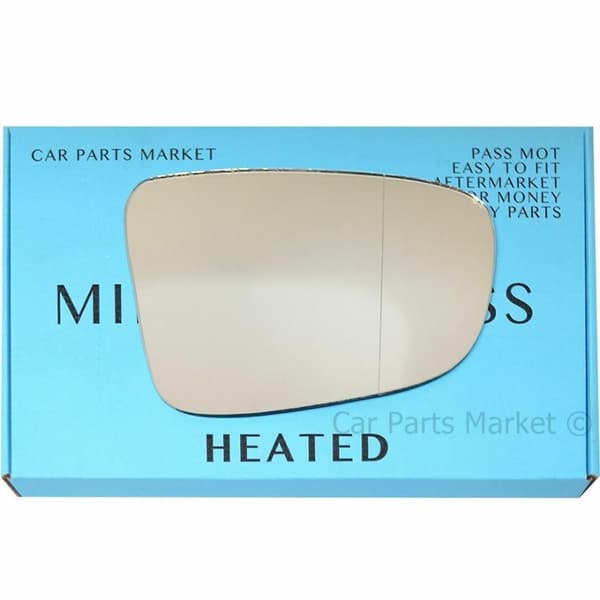 For Mazda 2 2015-2023 Right Driver Side Aspheric Electric Wing Mirror Glass