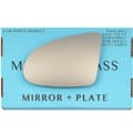 Miniatyrbillede 1 af 2: For Audi A2 1999-05 Flat +Backing Left Hand Passenger Side Wing Mirror Glass