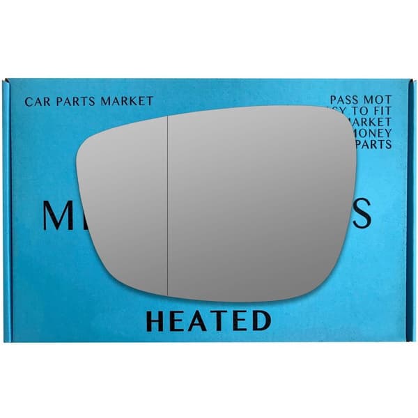Left Passenger Side Wide Angle Wing Mirror Glass For Mazda CX-3 2015-2020 Heated