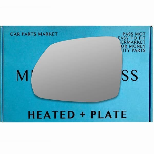 Left Passenger Side Wing Mirror Glass For Audi Q7 2015-23 Heated Plate