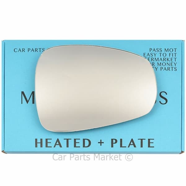 Right Side Wing Door Mirror Glass For Alfa Romeo Mito 08-18 Heated +Plate